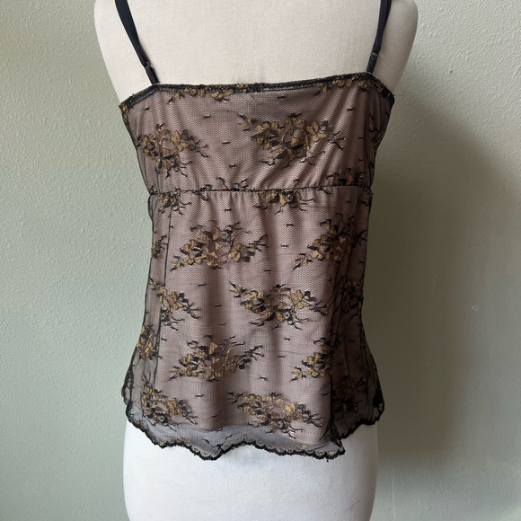 New York & Company Cream Cami Top - Picture 3 of 4